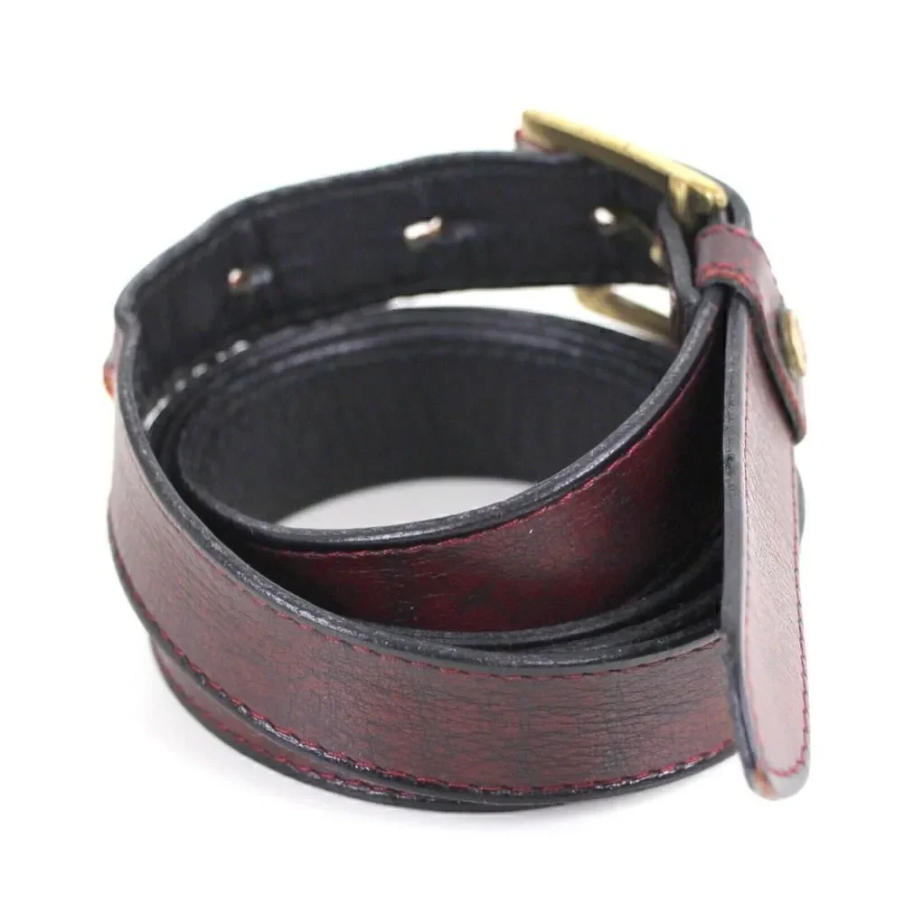 VTG Goldpfeil BROWN GENUINE LEATHER 7/8